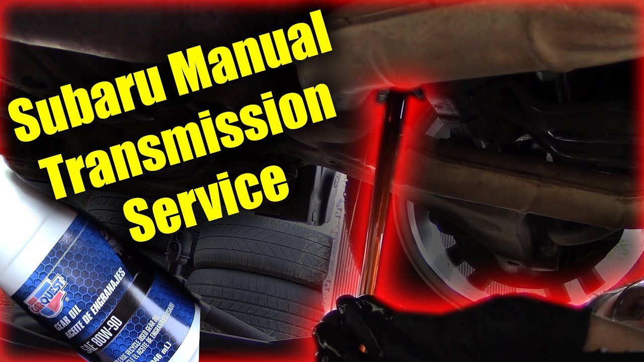 Subaru Manual Transmission Service