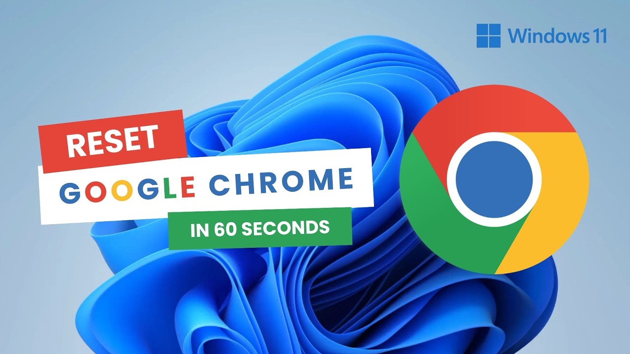 Reset Google Chrome to Default in 60 Seconds ⏱️