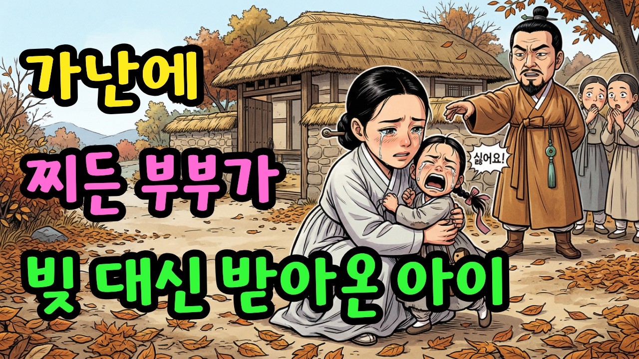 빚쟁이에게 맡겨진 아이를 품었더니, 친아버지가 찾아왔습니다  |야담 민담 전설 설화 옛날이야기 오디오북 수면동화 사연|