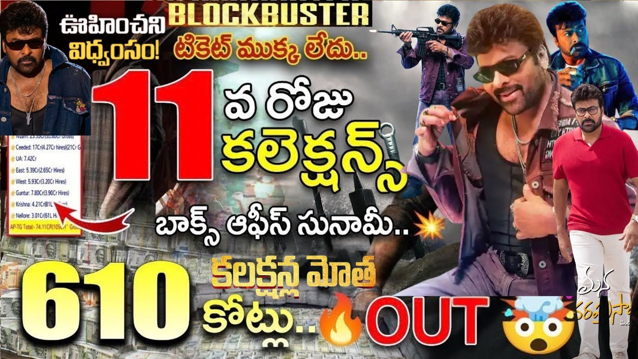 Mana Shankara Varaprasad Garu ELEVEN Days Collections|#MSG 11th Day Collections|Megastar Chiranjeevi