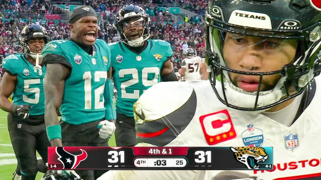 ФЕЙЕРВЕРК В ЛОНДОНЕ!!! Концовка 6-й недели матча Houston Texans против Jacksonville Jaguars