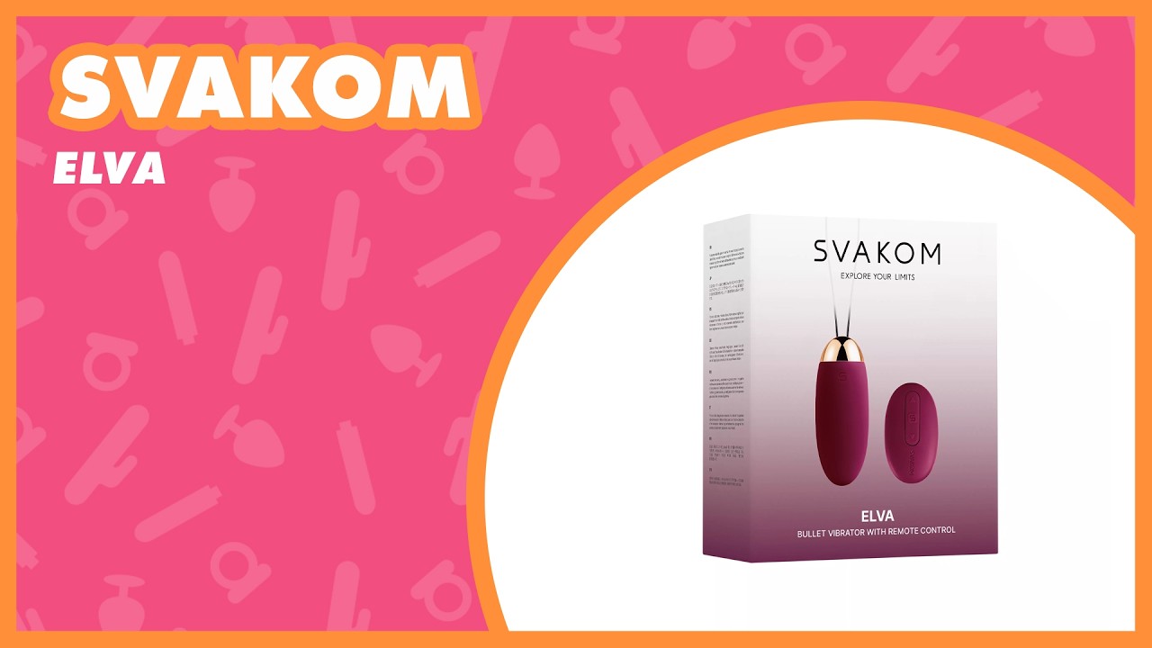 SVAKOM Elva Vibrating Egg With Remote Control Review | EasyToys