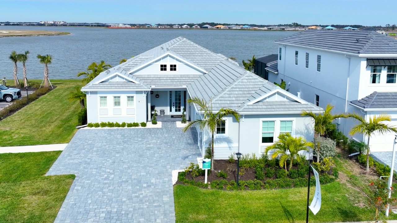 TOUR The CAMBER Model at Shellstone in Lakewood Ranch | Semi Custom Floorplan from Homes by Towne