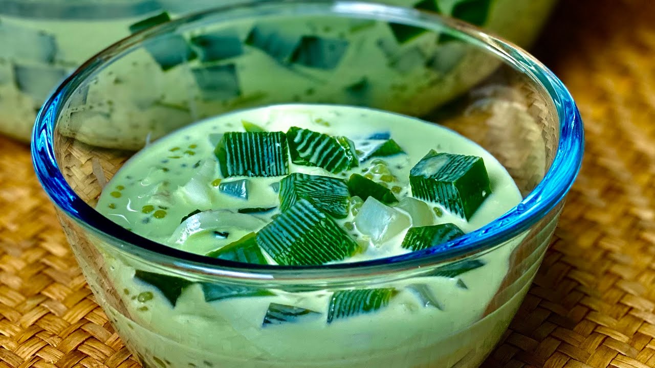 Resepi Creamy Buko Pandan 