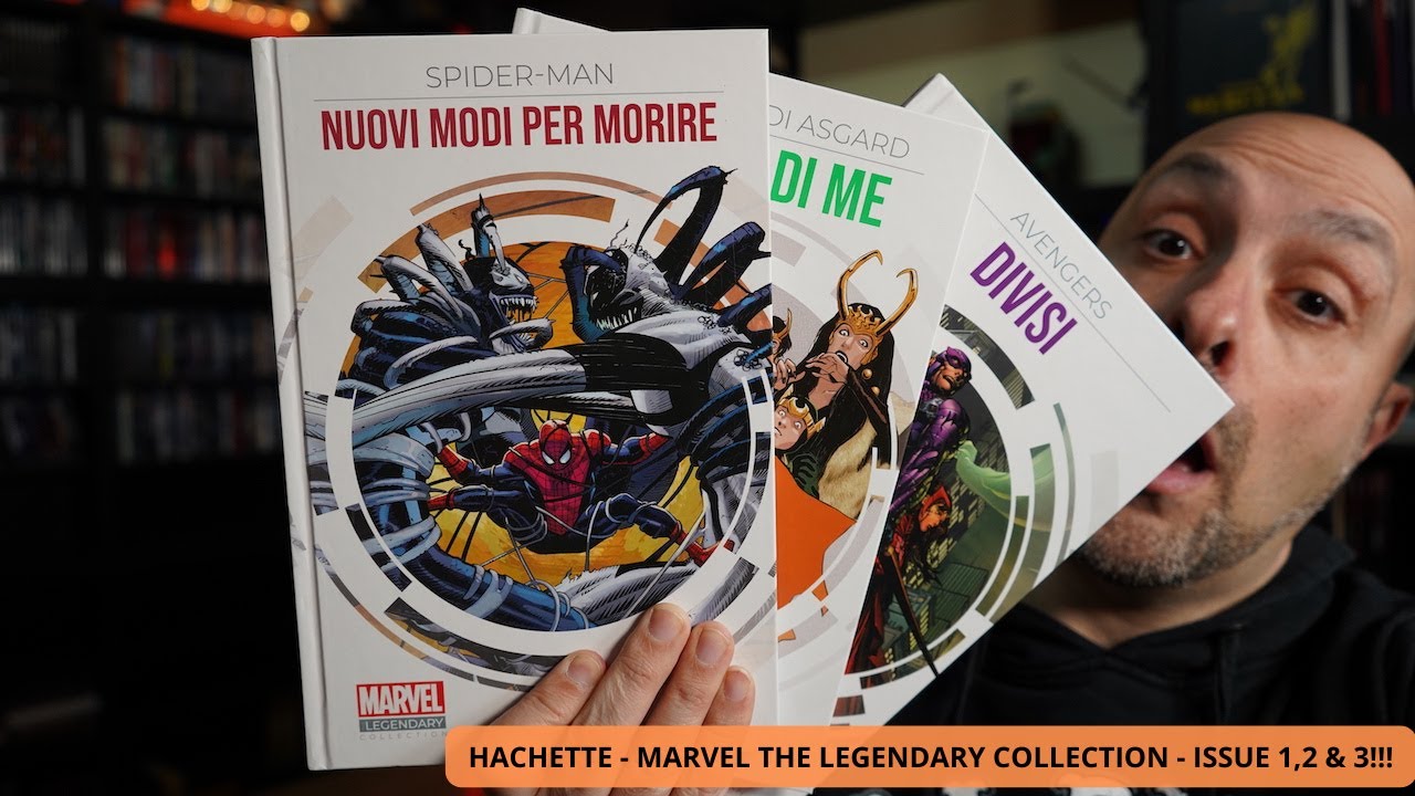 HACHETTE - MARVEL THE LEGENDARY COLLECTION - ISSUE 1,2 & 3!!!
