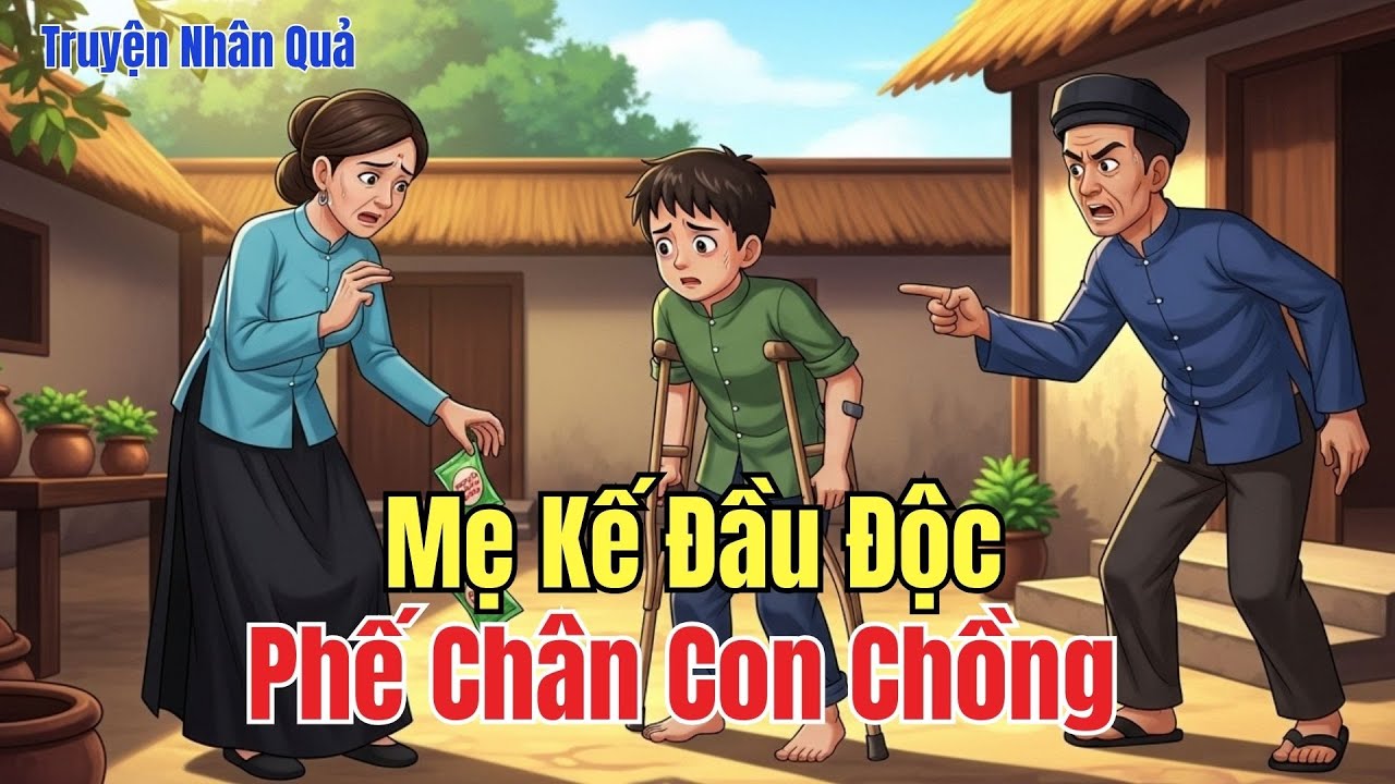 Chuyện Nhân Quả: Mẹ Kế Đầu Độc Phế Bỏ Đôi Chân Con Chồng Nghiệp Báo Lạnh Sống Lưng