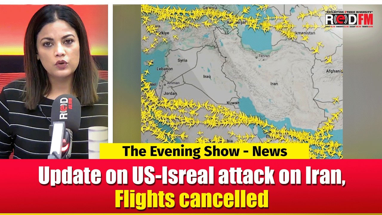 Update on US-Isreal attack on Iran, Flights cancelled | RED FM NEWS