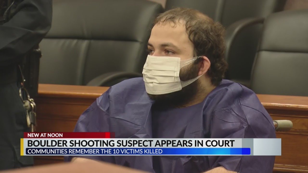 Colorado supermarket shooting suspect makes his 1st court appearance