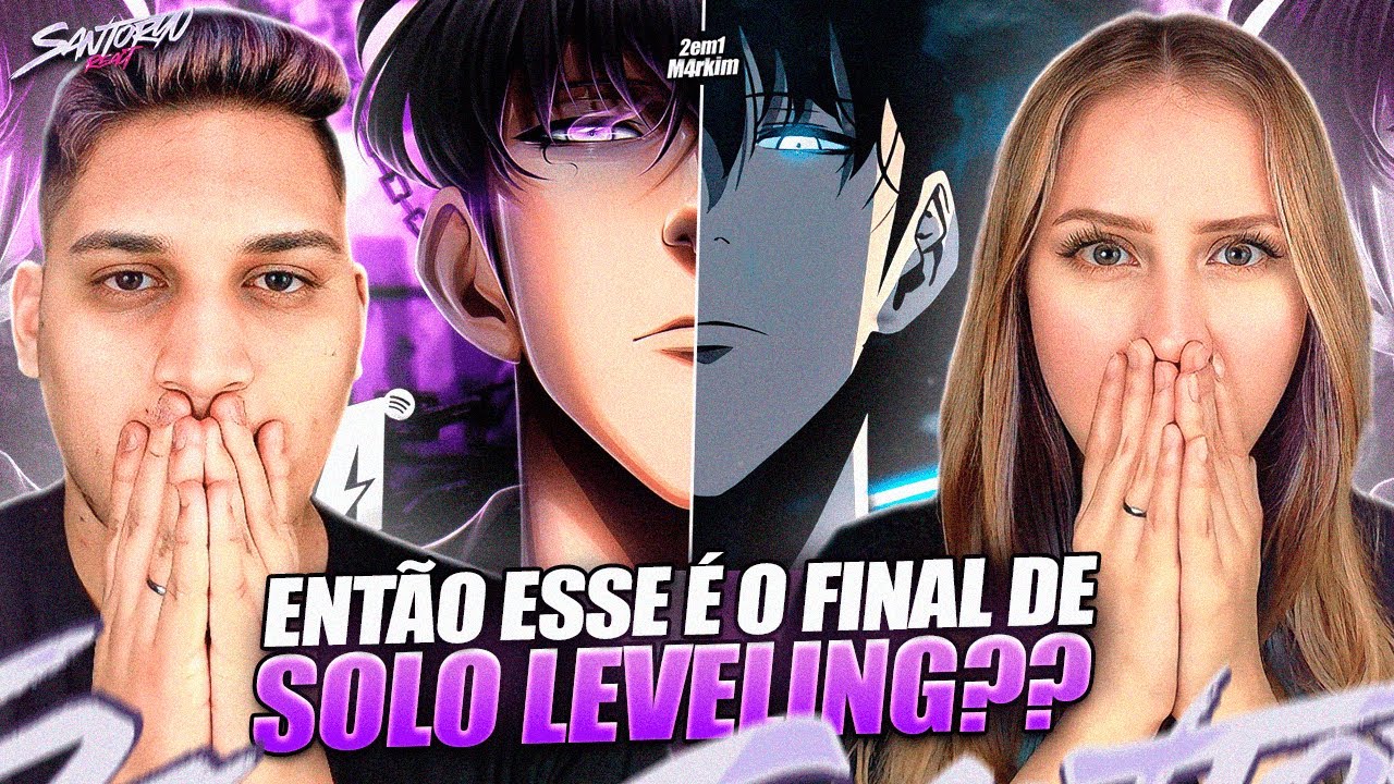 2 EM 1 - Sung Jin Woo Pt. 1 e 2 | Monarca Das Sombras (Solo Leveling) M4rkim - REACT EM CASAL