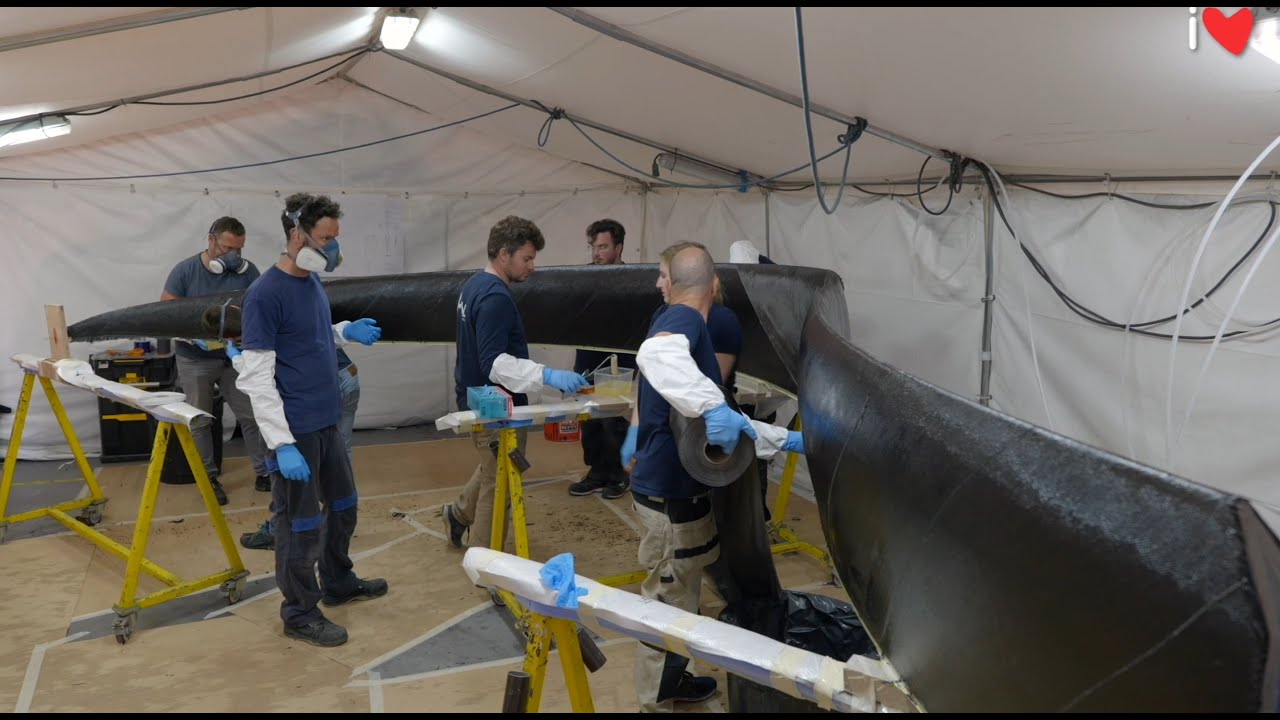 Construction bateau  Initiatives-Cœur-Etape 4 -Fabrication des Foils
