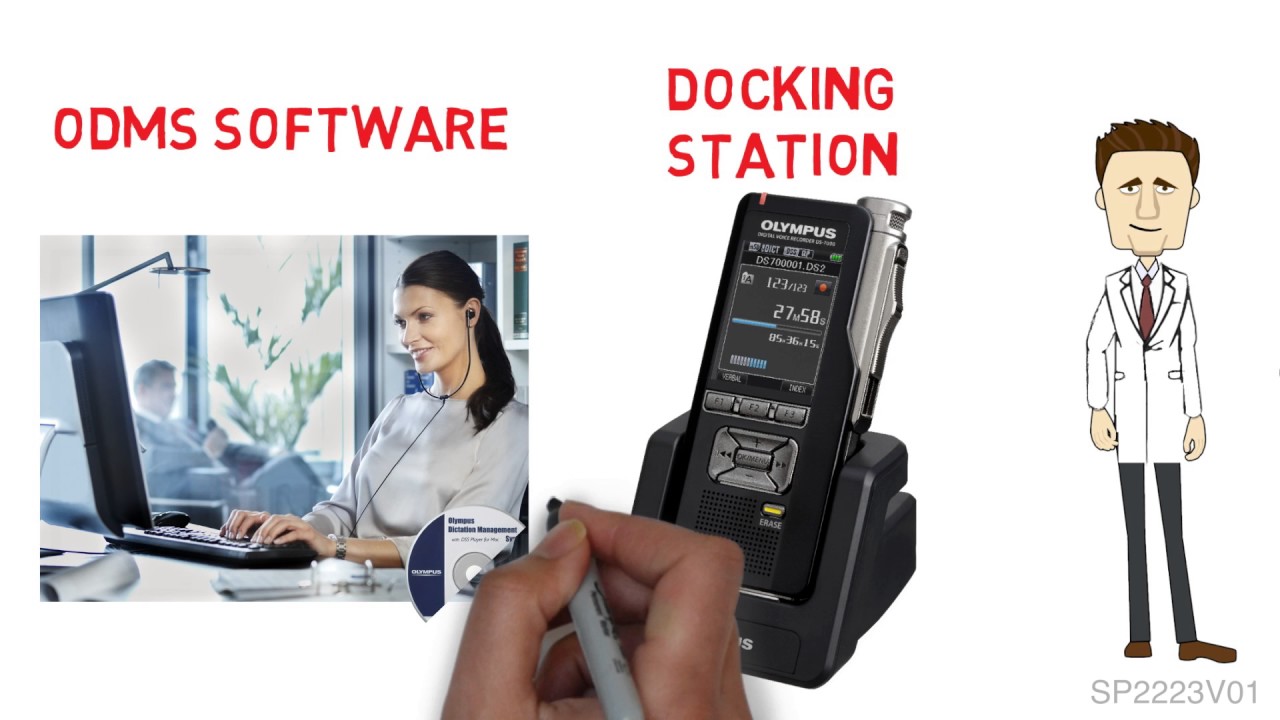 Olympus Professional Dictation Medical Workflow