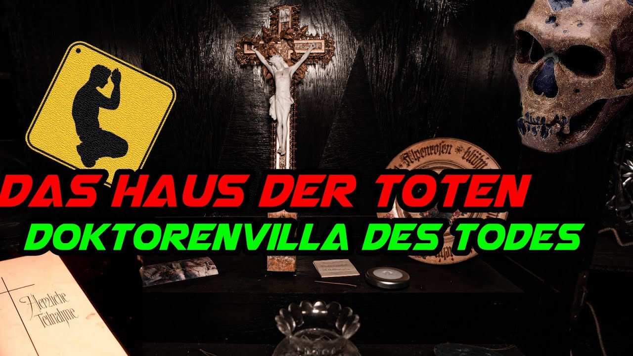 Das HAUS DER TOTEN - unberührte Doktorenvilla m. tragischer Geschichte
