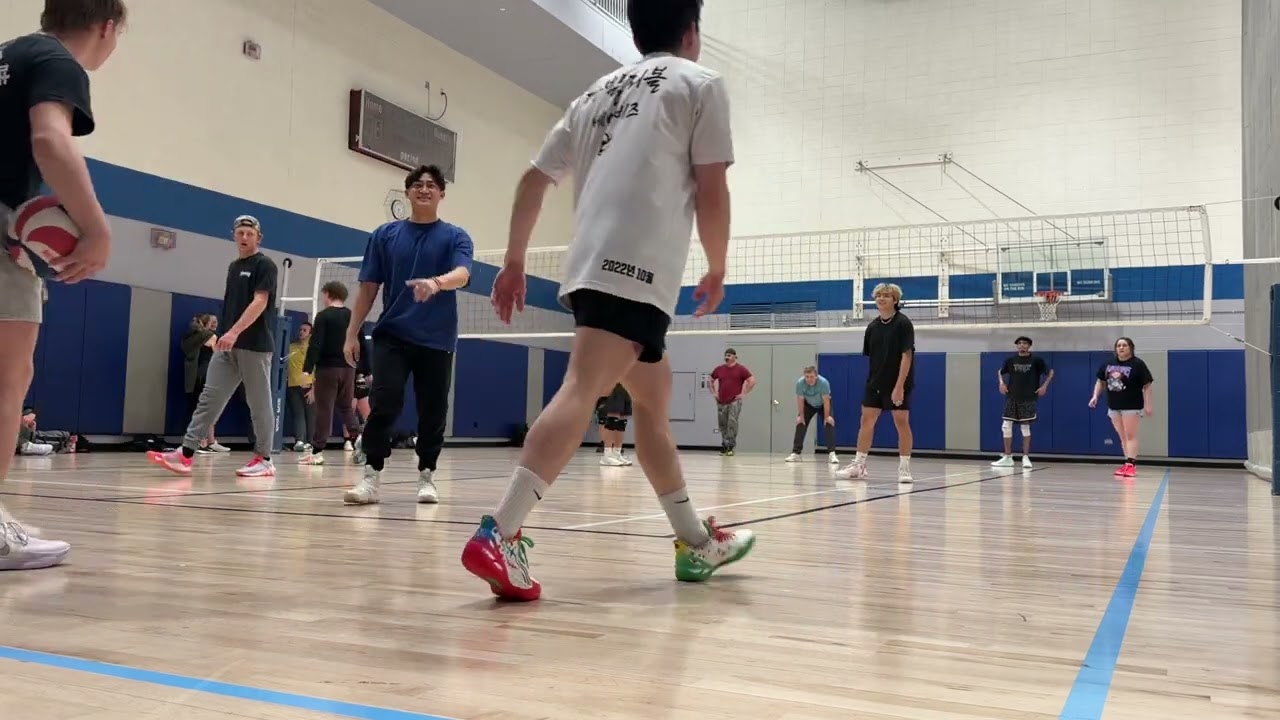Open Gym Volleyball 2/18 game 1