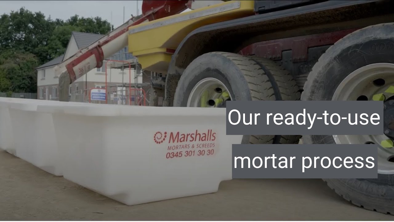 Our Ready Mix Mortar Process