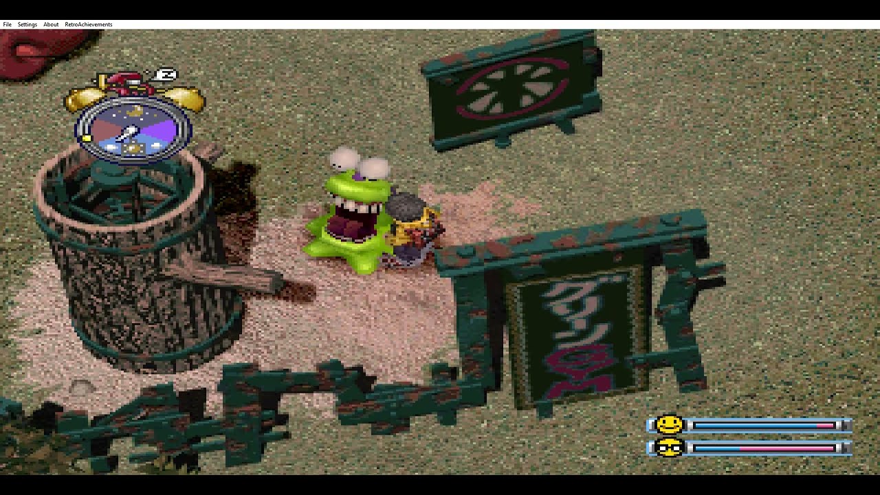 Digimon World - Numemon eating Poo