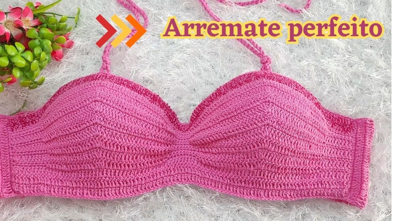 Aprenda a fazer um arremate perfeito em seu crochê.  #crochê #passoapasso #tutorial #acabamento