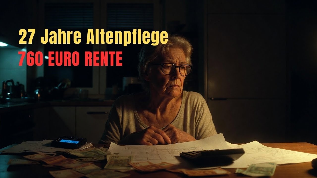 Frührente nach Altenpflege: Warum 760€ nicht zum Überleben reichen