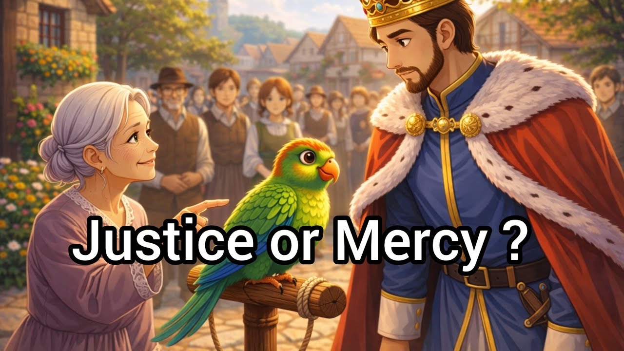 The Thief, The King & The Parrot | A Story That Will Change How You See Justice 🦜👵🫅