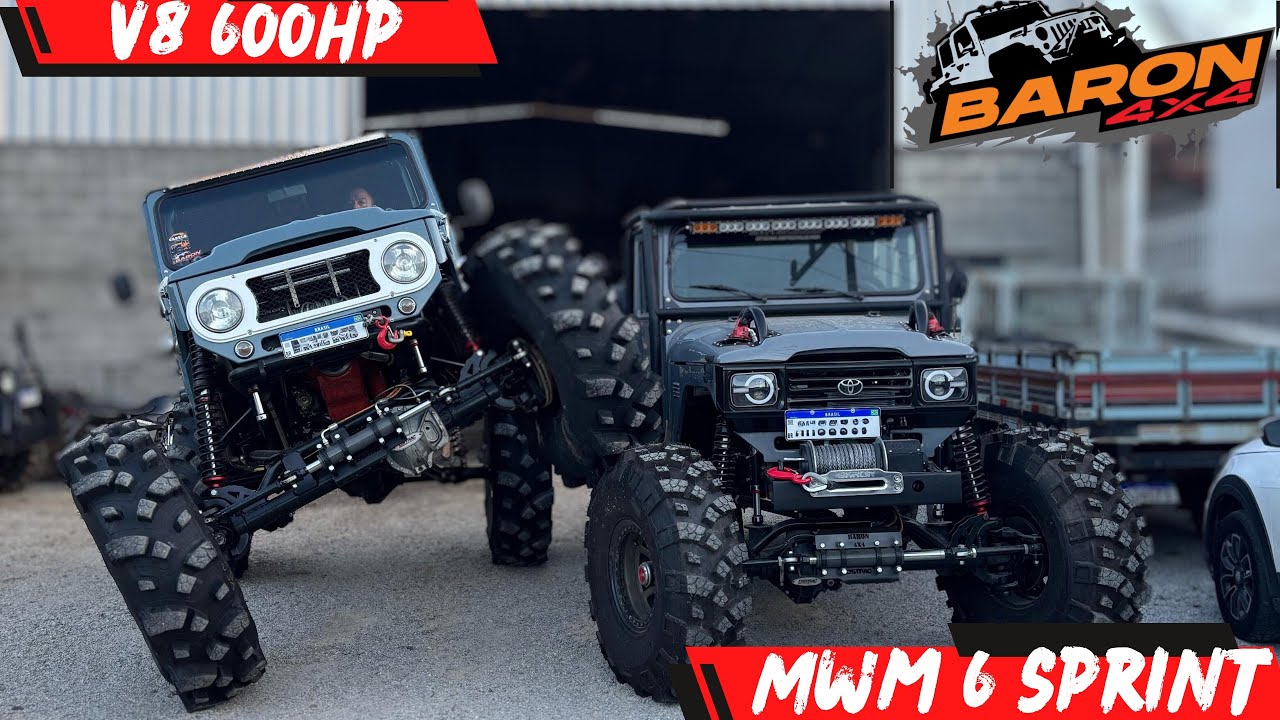 Por dentro da Oficina Baron 4x4 (Brusque SC)