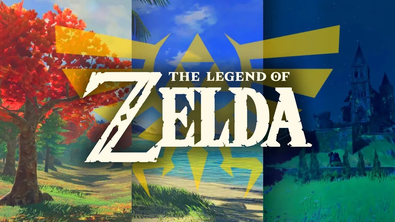 Legend Of Zelda &bull; FULL Relaxing Music (Rain + Waves + Night) #tenper & #gamescapes