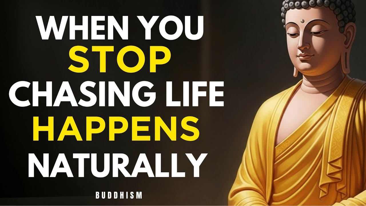 When You Stop Chasing,You Start Growing:10 Lessons on Standing in Your Own Power|Buddhist Teachings 
