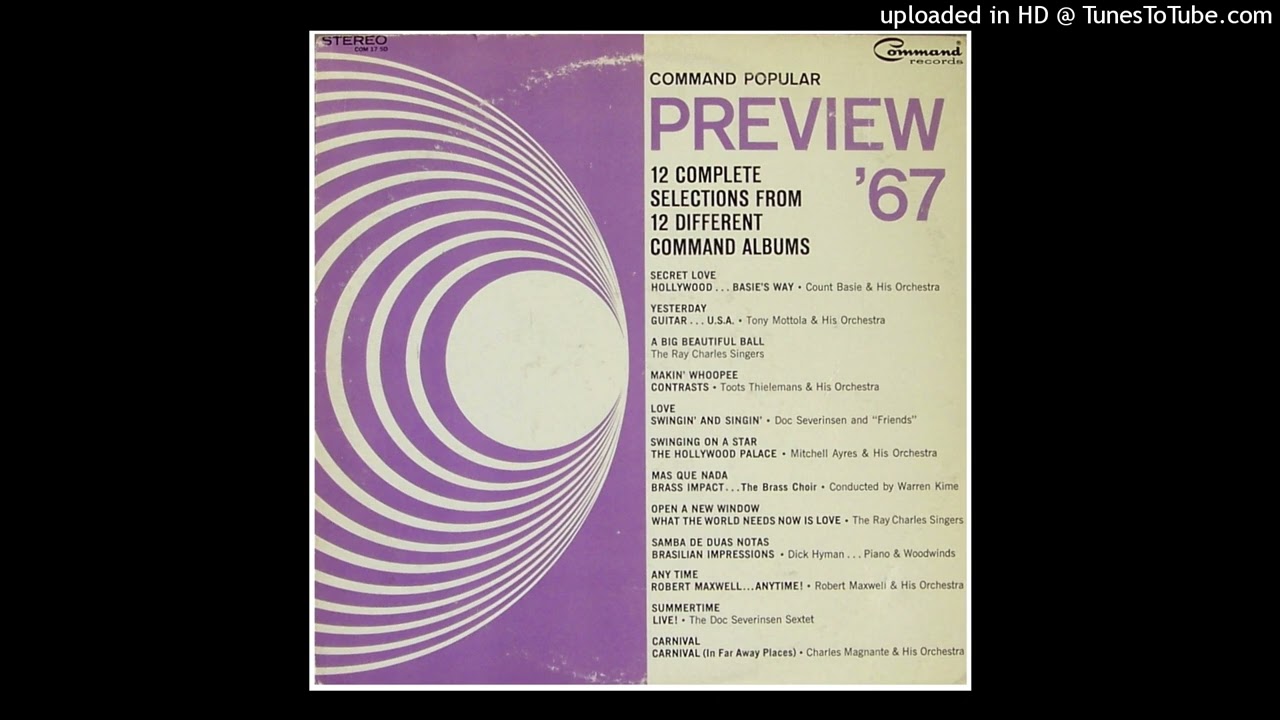 V.A. - Command Records - Preview '67 ©1967 [Lp Command – COM 17 SD]