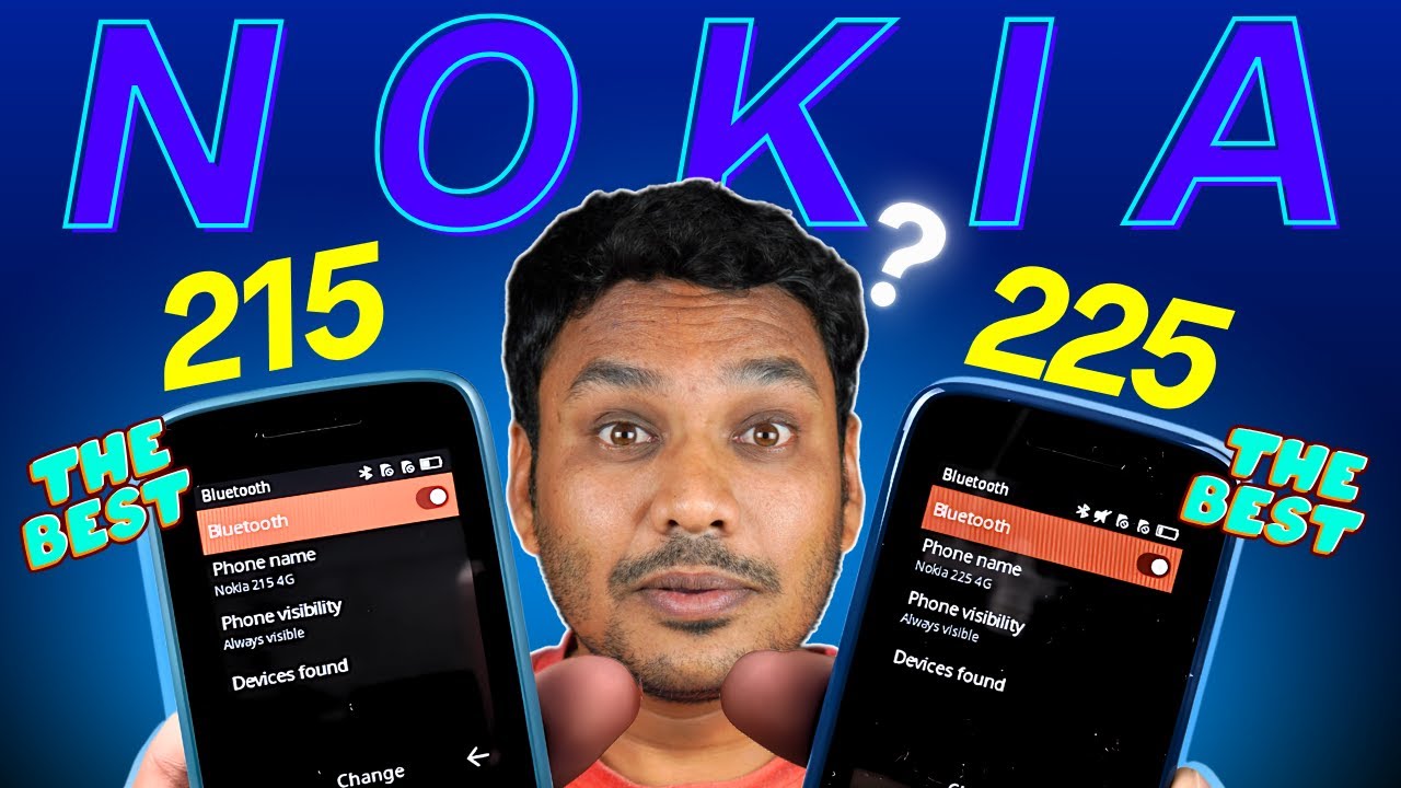 Nokia 215 VS 225 4G - Review & Comparison - Best Feature Phone Under 4000? Hindi