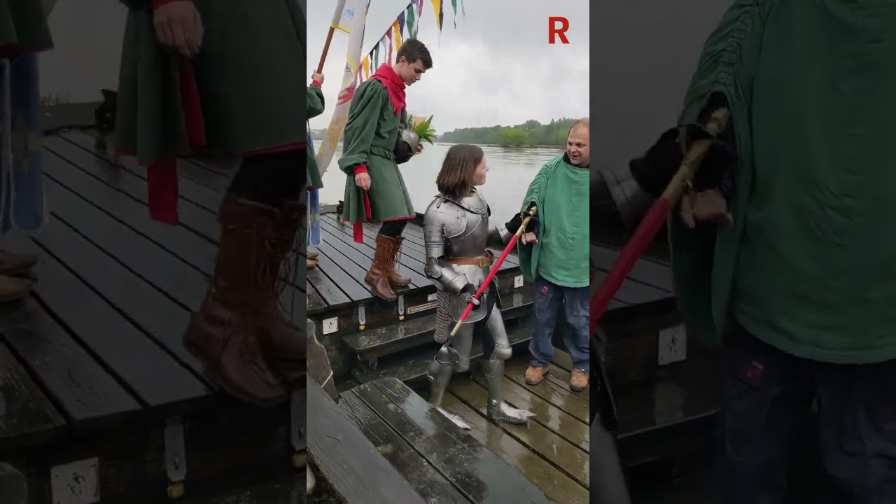 La chevauchée de Jeanne d'Arc à Orléans