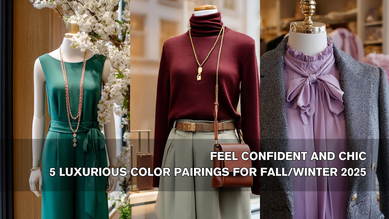🧣 Luxurious Color Combos to Try This Fall/Winter 2025 — ✨ Elegant Picks