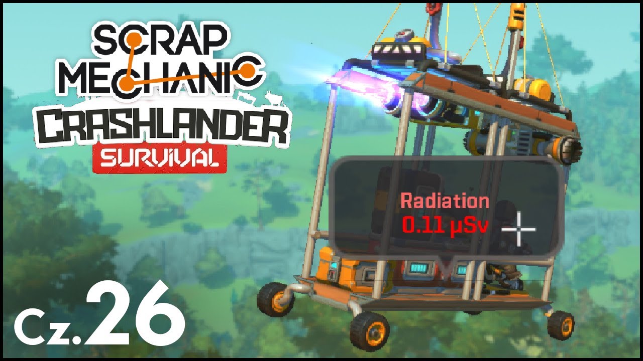 Szukam statku kosmicznego 🚀 - Scrap Mechanic Crashlander cz.26