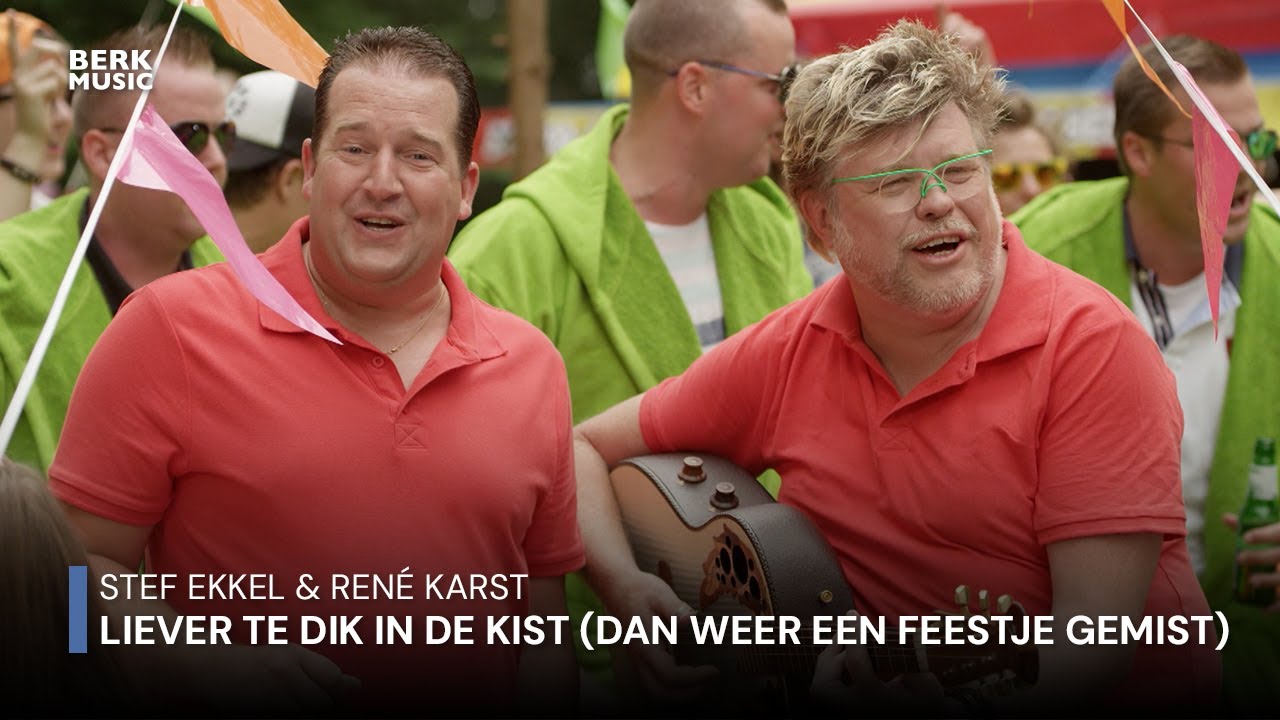 Stef Ekkel & René Karst - Liever Te Dik In De Kist (Officiële Videoclip)