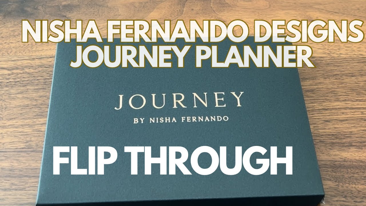 Flip through of the Nisha Fernando 2026 Journey Planner - a GREAT planner for 2026!!!!