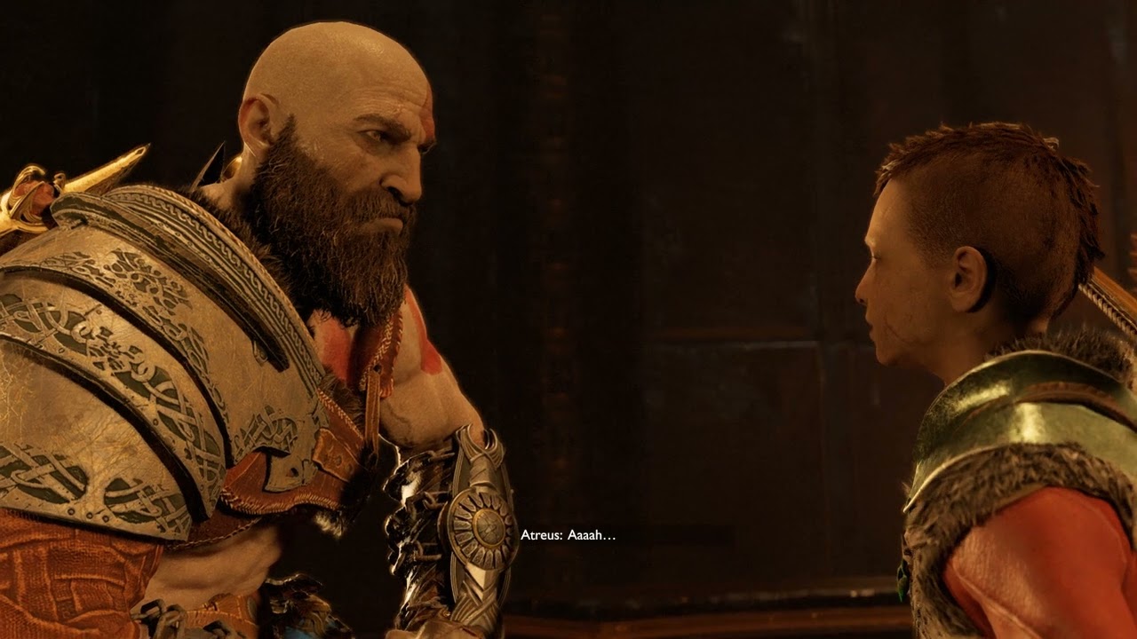 GOW cutscene | Kratos and Atreus toast to a journey's end