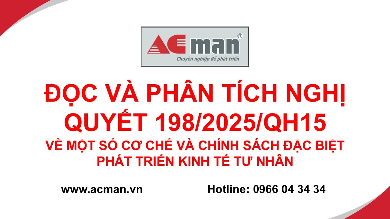 Đọc và phân tích Nghị quyết 198/2025/QH15 của Quốc hội
