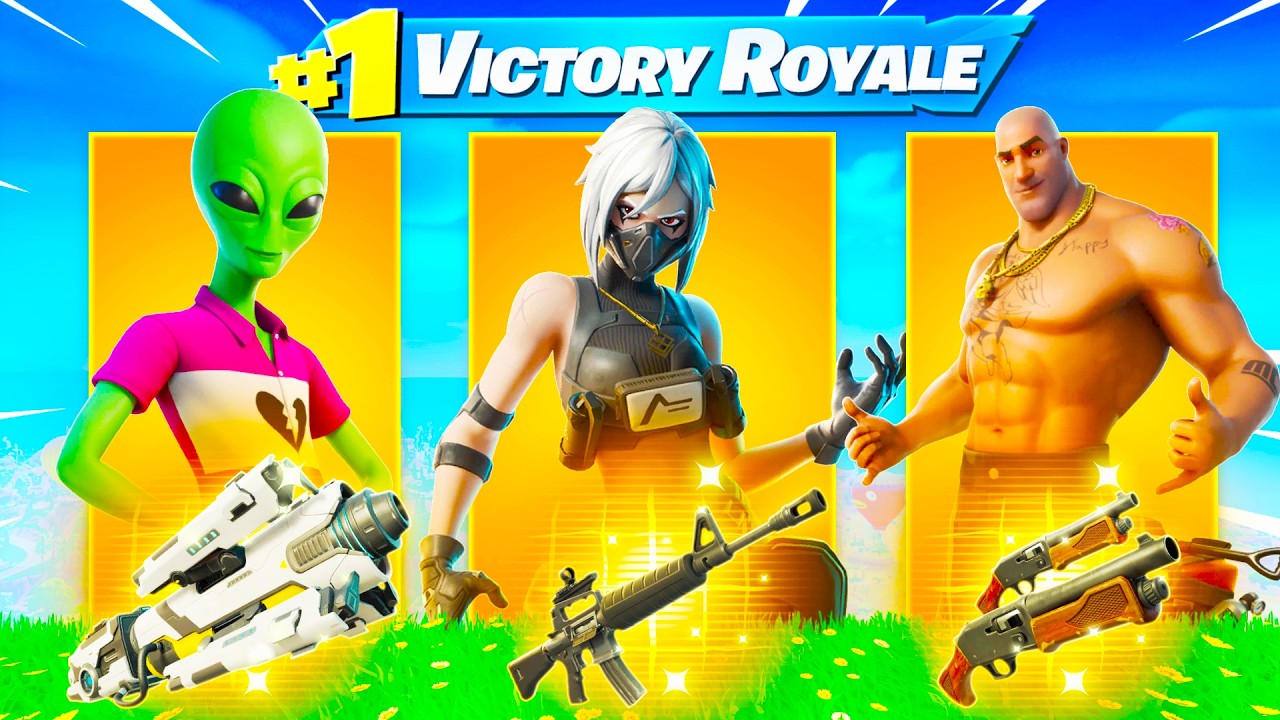The *RANDOM* Mythic Boss Challenge! (Fortnite Chapter 7)