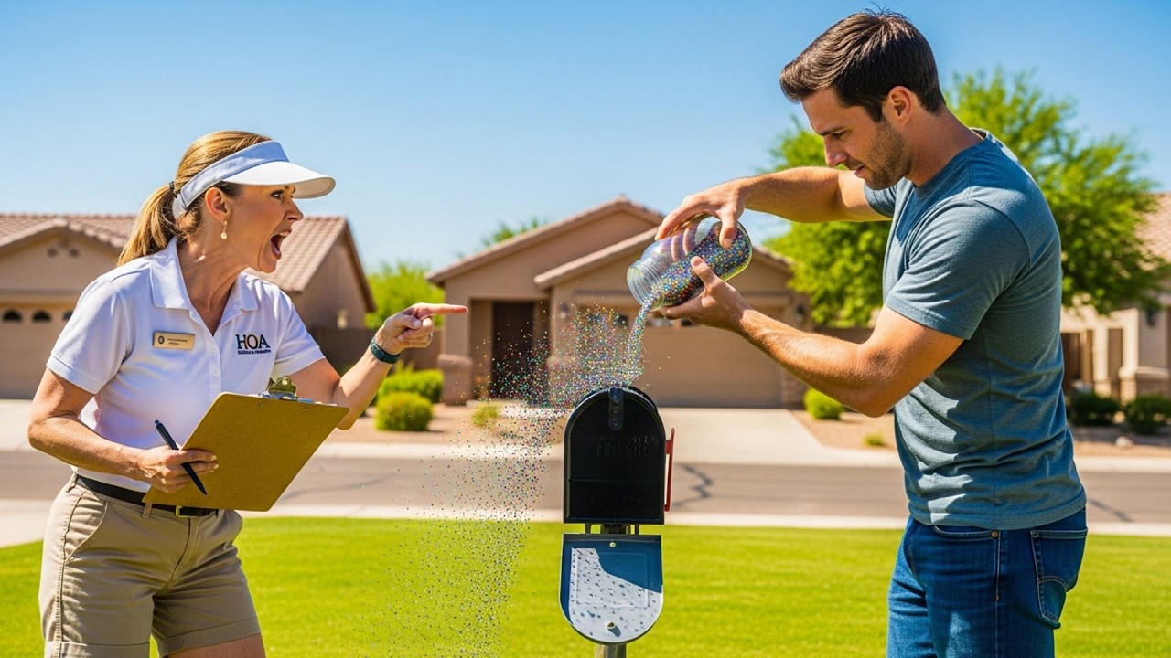 HOA Teenagers Kept Vandalizing My Mailbox, I Filled It With Glitter And Solved The Problem