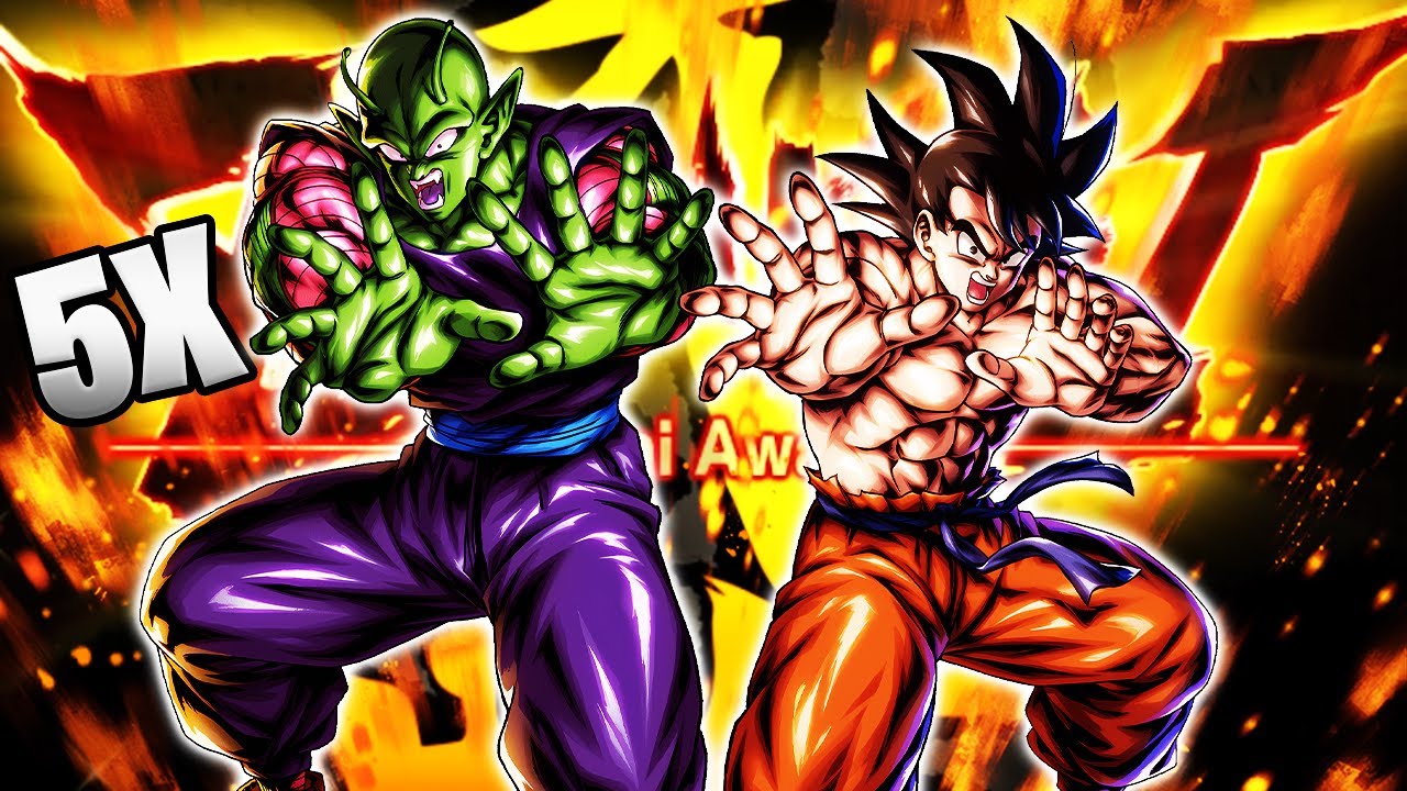 THE BEST TAG UNIT??? 5x ZENKAI BUFFED TAG PICCOLO & GOKU IS UNFAIR! - Dragon Ball Legends