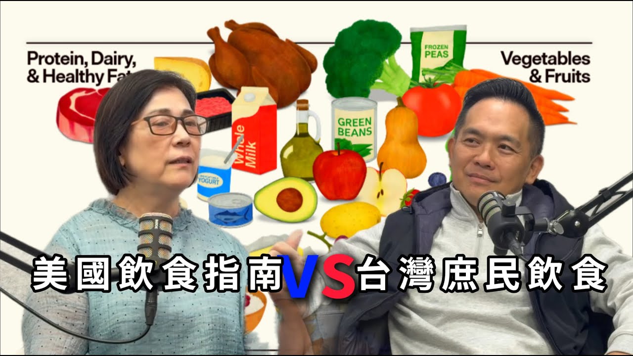 美國飲食指南 vs 台灣庶民飲食