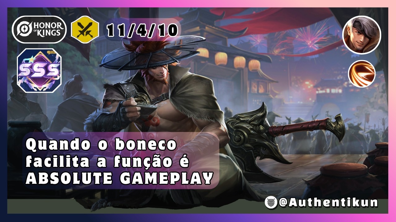 O bom de jogar com Tank é isso! | Honor of Kings • Dun Top - T13