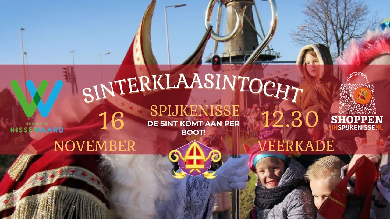 Sinterklaas Vaart Spijkenisse Binnen