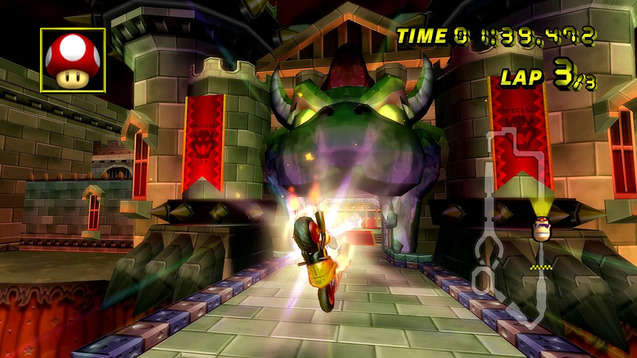 [MKWii] Bowser's Castle (no-glitch) -  2:23.610 by 4Vex