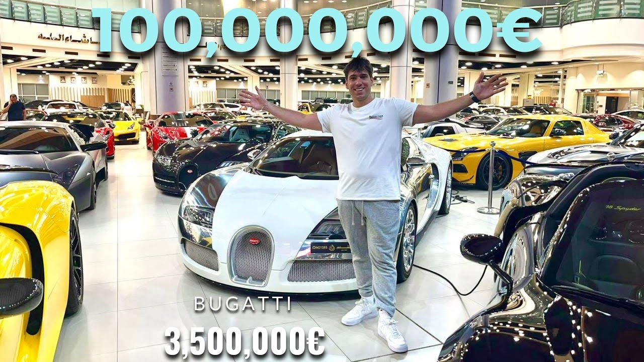 concessionari di lusso a Dubai con macchine da 100.000.000€