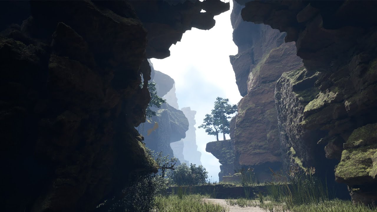 Speed Level UE5 - Chinese Mountains - Unreal Engine 5