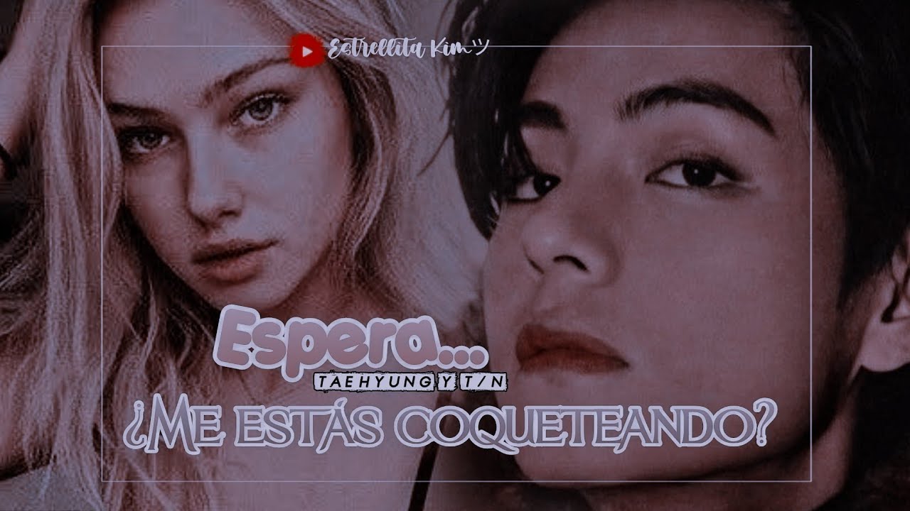 Imagina con Taehyung | Espera...¿Me estas coqueteando? 💜 | [Cap.Único]