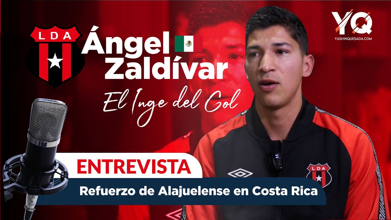 Ángel Zaldívar llega a Alajuelense: primeras declaraciones del delantero mexicano en Costa Rica