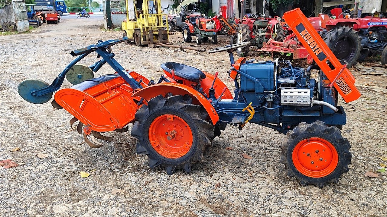 Giá bán 28 triệu máy cày b6000 nhật bãi, báo giá 4 chiếc, số trong phần mô tả video.