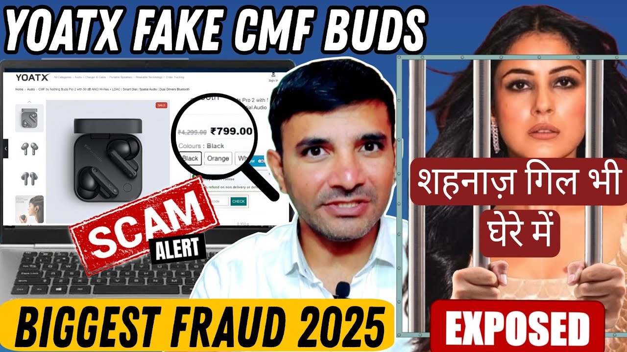 YOATX CMF Buds 2 Pro Scam Exposed | Shehnaaz Gill Got in legal Trouble #shehnaazgill #techreview 