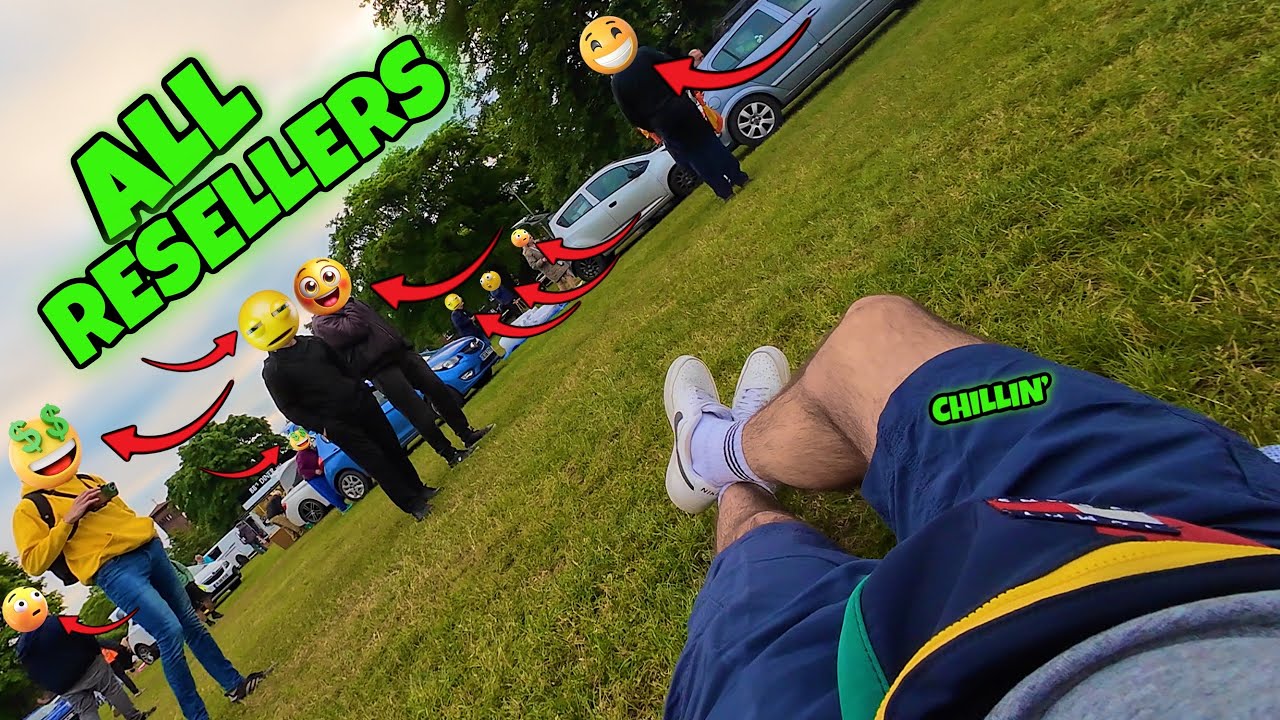 So Many Stinky Resellers At This Car Boot Sale!