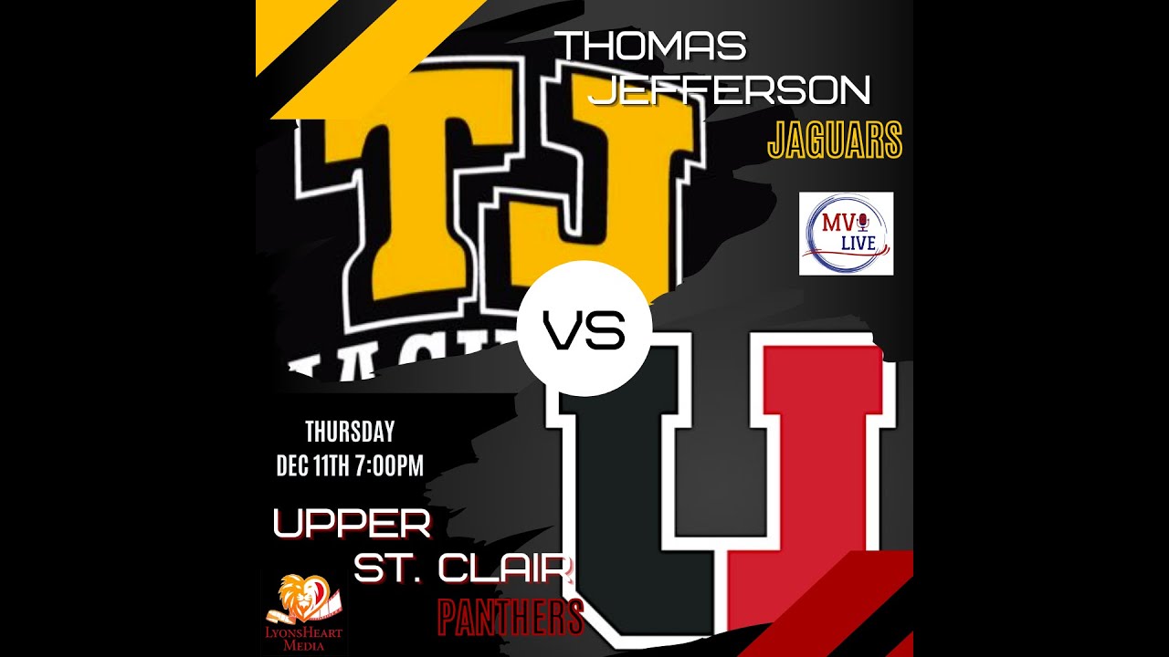 MVI Live | Thomas Jefferson vs Upper St. Clair | PIHL Hockey | 12/11/25