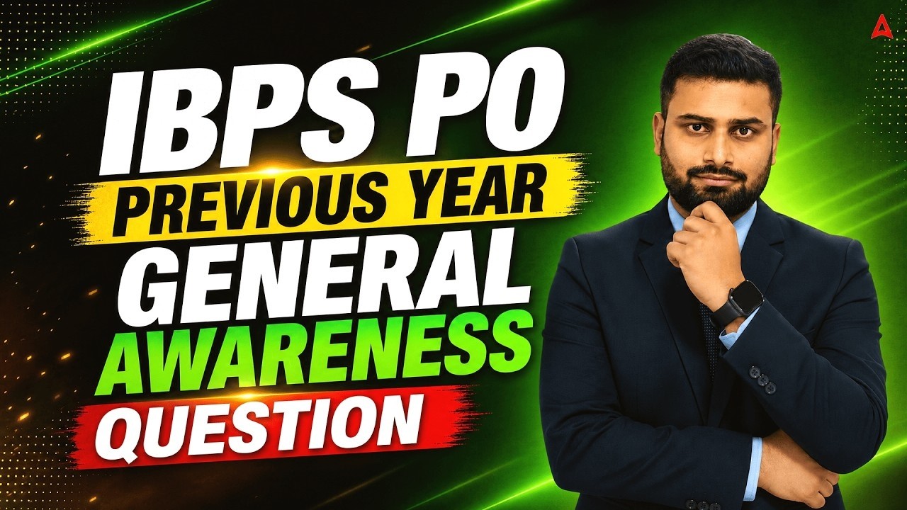 IBPS PO 2026 Previous Year General Awareness Questions | Mains Exam Preparation